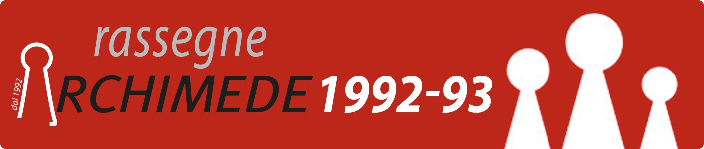 Banner Archimede 1992-93