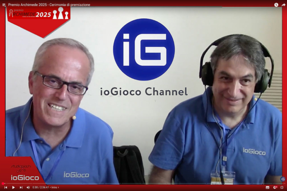 Premio Archimede 2025 – videos by ioGioco